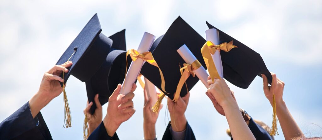 Graduation mortar board hat